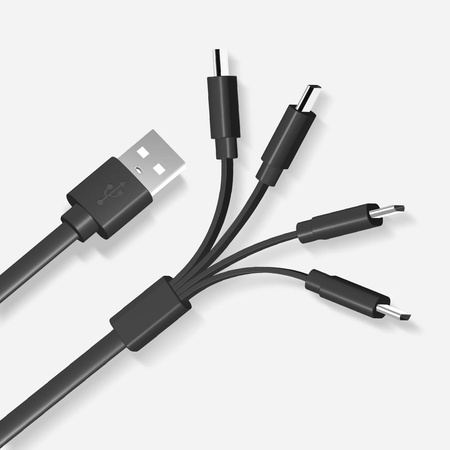 LiiBattaries USB-C 4-in-1 dedicated to LITHIUM-ION BATTERIES 19cm Fast