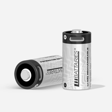 LiiBattaries MOCNY AKUMULATOR BATERIA LITOWO-JONOWA CR123A USB-C 2szt. 750