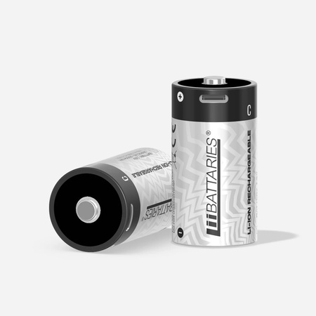 LiiBattaries MOCNY AKUMULATOR BATERIA LITOWO-JONOWA C USB-C 2szt. 3000mAh