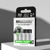 LiiBattaries POWERFUL LITHIUM-ION BATTERY AAA USB-C 4pcs. 500mAh 1.5V