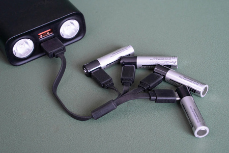 LiiBattaries USB-C 4w1 dedykowany do AKUMULATORÓW LITOWO-JONOWYCH 19cm Fast