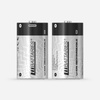 LiiBattaries POWERFUL LITHIUM-ION BATTERY D USB-C 2pcs. 6500mAh.