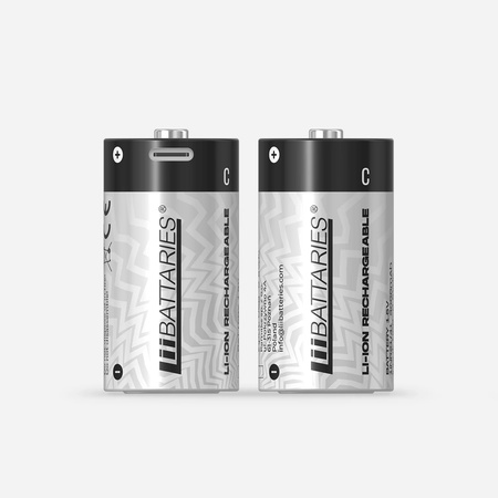 LiiBattaries POWERFUL LITHIUM-ION BATTERY C USB-C 2pcs. 3000mAh
